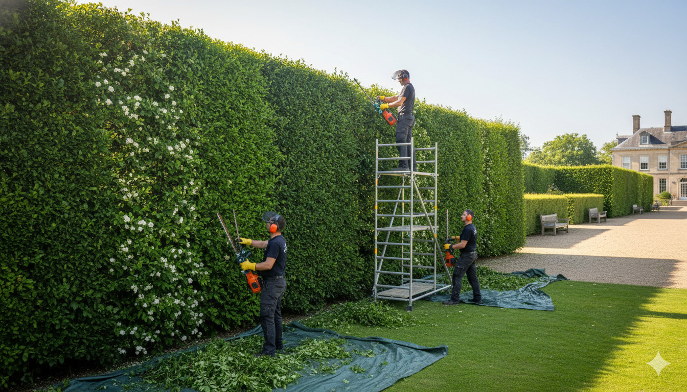 Hedge shaping and maintenance